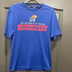 Russell Athletic Men's Blue Jayhawks Tee Size S